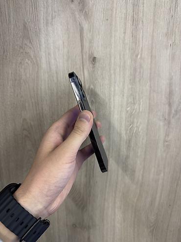 Apple iPhone: IPhone 13 Pro, Б/у, 128 ГБ, Черный, Защитное стекло, Чехол, 78 % — 2