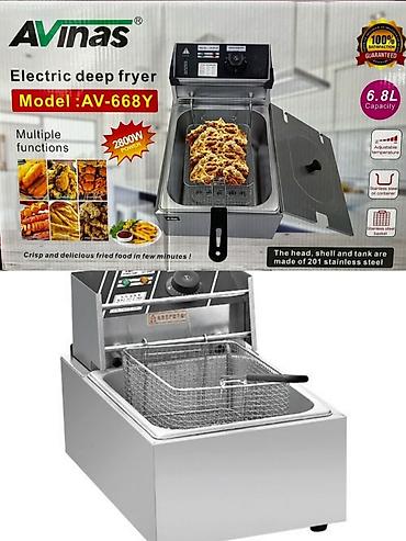 фритюрницы: Фитюрница для кухни фритюр для фри фритюрница Бишкек — 2