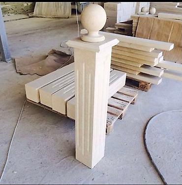 Фасадные плиты Сары-Таш (Травертин): Балясины из завода !!! ЗАВОДСКАЯ ЦЕНА 💲 Доставка до дома по городу!!! at lalafo.kg — 15 Фасадные плиты Сары-Таш (Травертин): Балясины из завода !!! ЗАВОДСКАЯ ЦЕНА 💲 Доставка до дома по городу!!! — 15