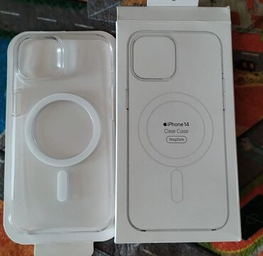 redmi 10 c kabro: IPhone 14 Clear Case (MagSafe) IPhone 14 üçün original şəffaf kabro