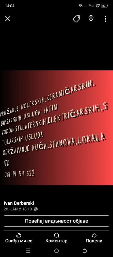 Majstori za razne popravke: Profesionalne usluge hausmajstora – Zrenjanin i okolina — 7