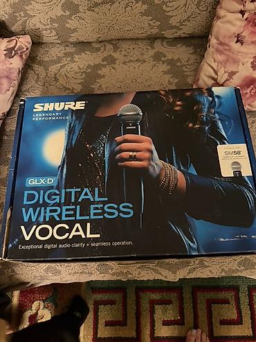 audio kabel: Shure GLXD4 simsiz mikrofon sistemi - Model: Shure GLXD4 qəbuledici + — 5