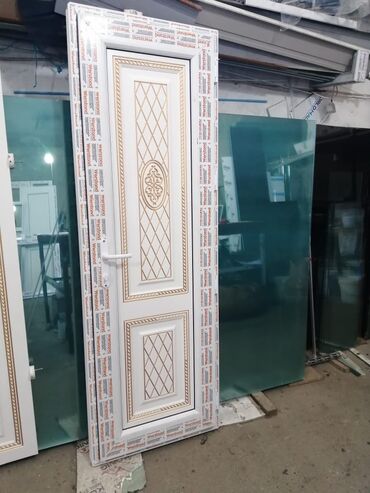 Plastik qapılar: Plastik Naxışlı Hamam Qapıları Plastik aluminium qapı pəncərə — 18