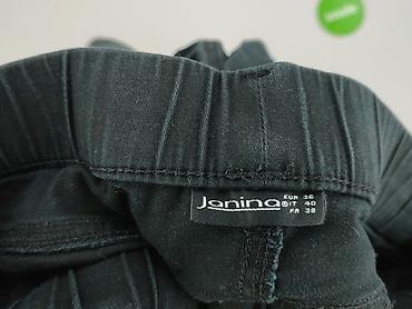 getry jeansowe: Janina, Spodnie materiałowe damskie, rozmiar S — 4