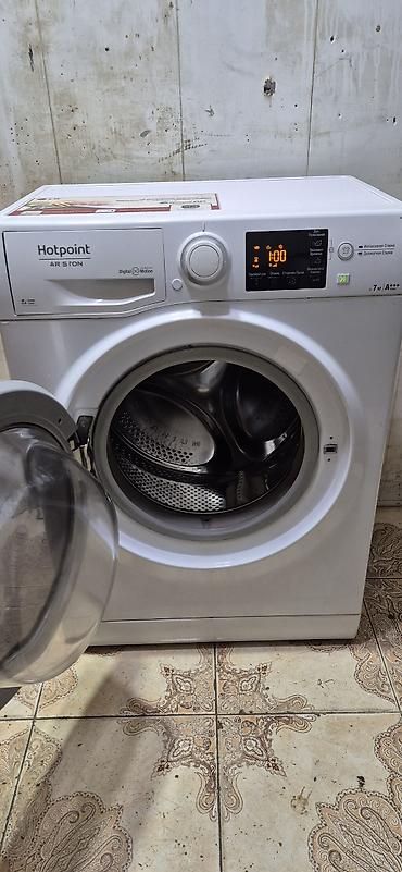 sud maşnı: Paltaryuyan maşın Hotpoint Ariston, 7 kq, İşlənmiş, Avtomat, Qurutma var, Ödənişli çatdırılma — 2