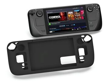 Игры для PlayStation: Защитный чехол-накладка для портативной консоли Steam Deck (модель с