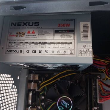 Masaüstü kompüterlər və iş stansiyaları: Oyun üçün Kompüter "Core i3 3210 AMD HD5570 1GB 128GB SSD” ⭐Tək Sistem — 10