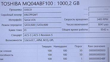 windows surface: Накопитель для ПК, Б/у, HDD, 1 ТБ, 2.5" — 2