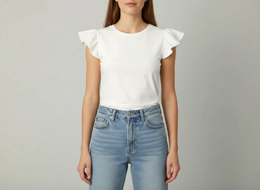 szeroki t shirty: Glo-Story, T-shirt damski, rozmiar S