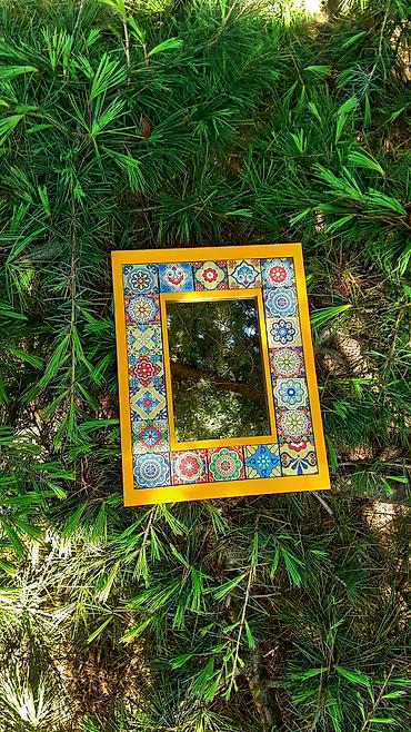 Güzgülər: Güzgü Divar üçün, Düzbucaqlı, Dekorativ, Çərçivə ilə — 2