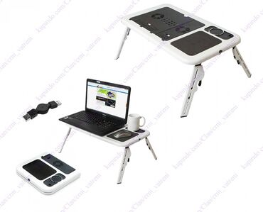 visoki struk sorts: Sklopivi sto za laptop s ventilatorom Rasklopivi stocic sa kulerima