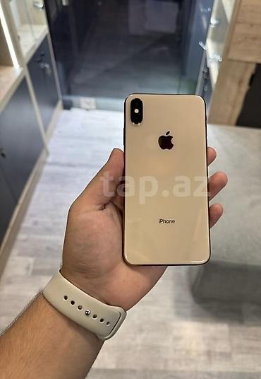 ikinci el ayfon 12 pro max: IPhone Xs Max, 256 GB, Qızılı — 2