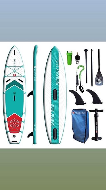 Сапборд, Аренда Надувной сап-борд Nordic Ride WINDSUP 11’4 с полным