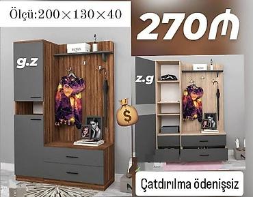 seyf qapi 2ci el: Dehliz mebeli sifarişlə hazırlanır — 1