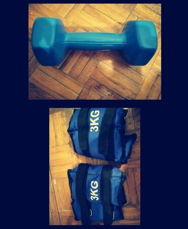 vratilo za zgibove i propadanja dimenzije: Tegovi rucni 5kg, nozni 3kg.Bez ostecenja