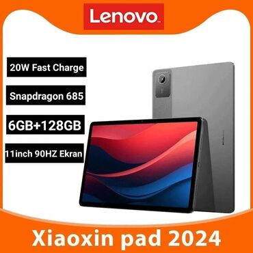 lenovo planset: Lenovo Xiaoxin pad 2024. Tablet. Klaviatura və mouse qoşmaqla