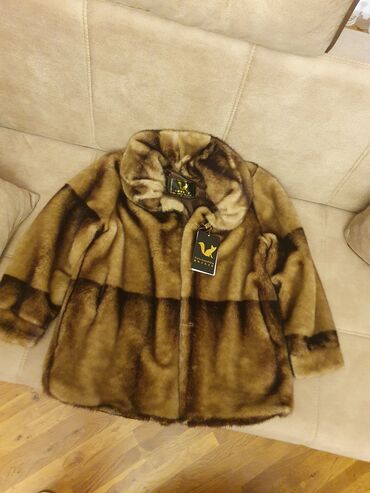 Kürklər: Kürk, 3XL, rəng - Qəhvəyi — 1