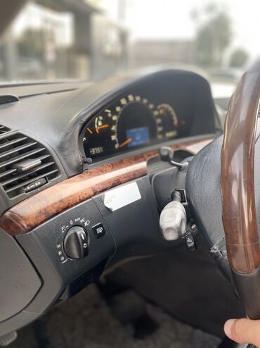 машина мерс с: Mercedes-Benz S-Class: 2000 г., 5 л, Автоматтык, Бензин, Седан
