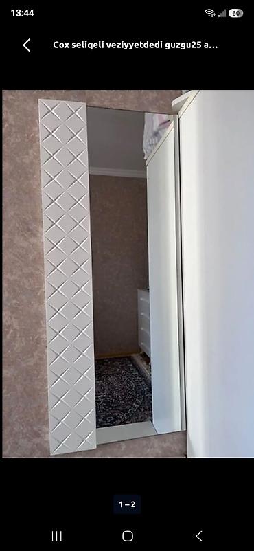 Uşaqlar üçün digər mallar: Dolab.güzgü ayri.satılır təcili.əla vəziyyətdədir — 1