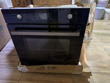 paltaryuyan kreditle: Духовка Электрическая, цвет - Черный, Встраиваемая, Б/у