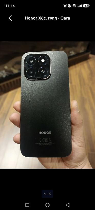 nokia 3310 satilir: Honor X6c, rəng - Qara — 1