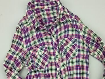 bluzki bawełniane z długim rękawem duże rozmiary: Shirt, H&M, M (EU 38), condition - Good