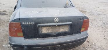 Стекла и комплектующие: Стекло Заднее Volkswagen, 1998 г., Б/у, Оригинал — 6