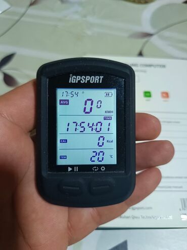 Velosiped aksesuarları: Velosiped üçün sürətölçən GPS lə işləyir