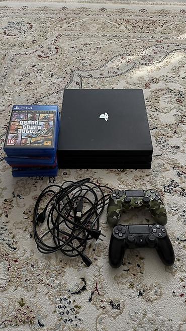baldurs gate 3: Игровая консоль Sony PlayStation 4 Pro (чёрная) с полным комплектом и — 1