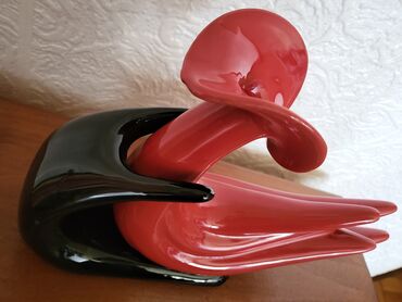 Ostali kućni dekor: Vaza nova umetnicka,vintaz,rucni rad. Visina. 21cm — 5