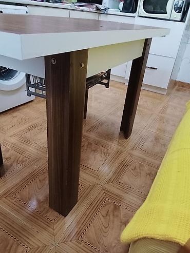 kohnə stul: Qonaq masası, Yeni, Açılmayan, Dördbucaq masa — 4