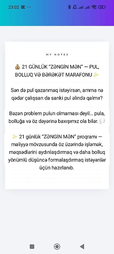 komputer format qiymeti: Xidmət: Özünüinkişaf və düşüncə dönüşümü proqramları Təsvir: - 21 — 3