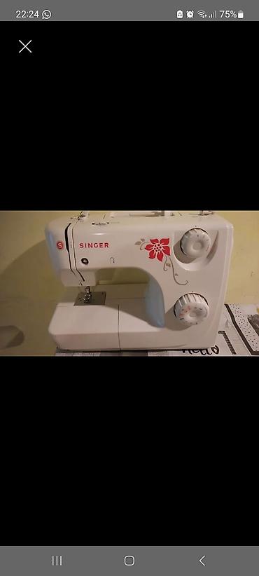 SINGER tikiş maşını. problemi yoxdur işləkdir sadəcə olaraq dala