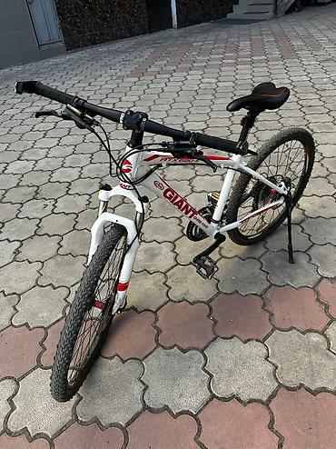 814 гегант: Горный велосипед, Giant, Рама M (156 - 178 см), Алюминий, Б/у — 7