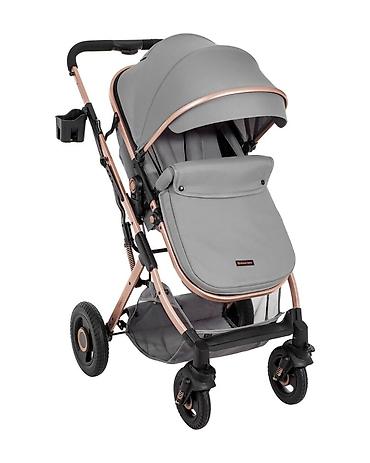 Kolica za bebe: KikkaBoo kolica Scarlett – light grey (šifra: KKB2) - Pogodna od — 11