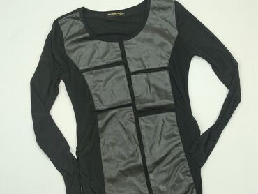 bluzki czarne z długim rękawem: Blouse, M (EU 38), condition - Fair