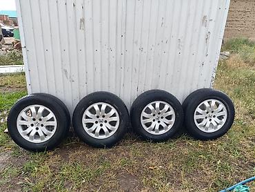 диски на авто: Колеса в сборе 215 / 70 / R 16, Лето, Б/у, Комплект, Литые, отверстий - 5 — 2