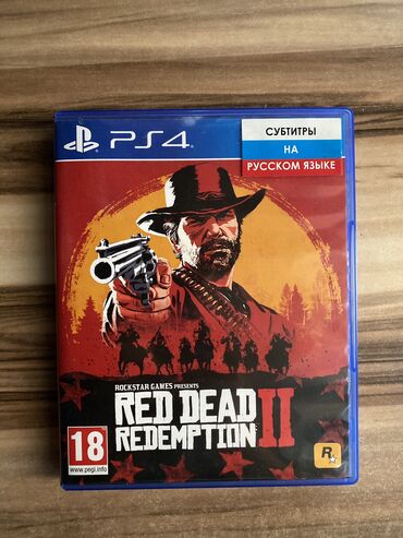 диск ps 4: Red Dead Redemption 2 Состояние идеальное, диски без царапин