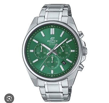 saat edifice: İşlənmiş, Qol saatı, Casio, rəng - Yaşıl — 1