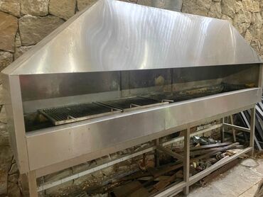 Restoran manqalları: 3 Metrlik paslanmaz Nerj materialdan olan manqal satılır . içinin