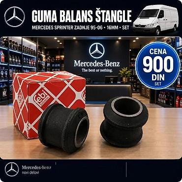 Balans štangle: GUMA BALANS STANGLE MERCEDES SPRINTER 8 CRAFTER 06- | Guma balans — 4
