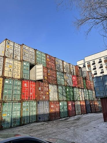 Морские грузовые контейнеры стандартов ISO для хранения и перевозки at lalafo.kg Морские грузовые контейнеры стандартов ISO для хранения и перевозки