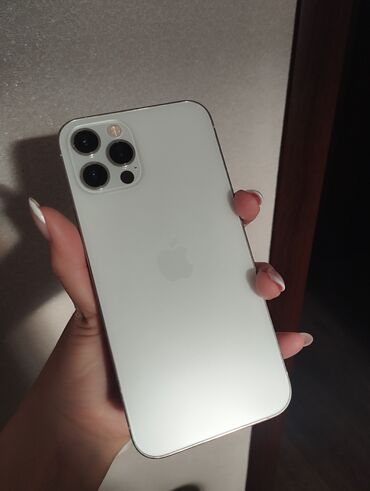 Apple iPhone: IPhone 12 Pro, Б/у, 128 ГБ, White Titanium, Защитное стекло, Чехол, 80 % — 4