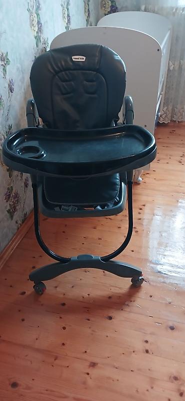 uşaq oyuncaqları taçki: Uşaq üçün yemək stulu – Masal Kids - Rəng: tünd boz/qaranlıq boz — 3