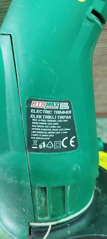 мотокоса: Электрический триммер RTRMAX TM141 (RTM912) - Питание: 230 В, 50 Гц - — 3