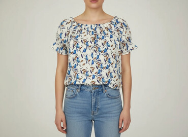 ubrania z jedwabiu naturalnego: Women's blouse, size S
