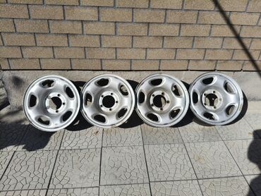 купить диски на ниву бу: Темир Дисктер R 16 Комплект, тешиктери - 5, Колдонулган