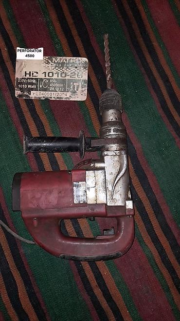 бензопила craft tec: Perforator – ştapel/çəkic rejimli elektrik matkabı - İstifadə ili — 1
