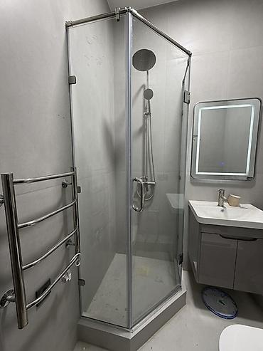 Зеркала: Душевая Кабины из закалённого стекла на заказ. - Типы конструкций — 4