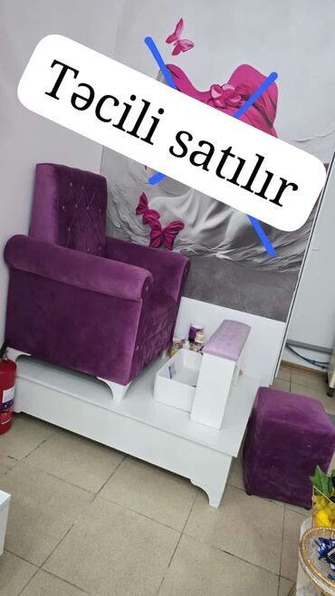 Salon, tibbi kreslolar: ‼ ‼️ Təcili Satılır ‼️ Salon mebelləri Pedikur masası qiymət -350